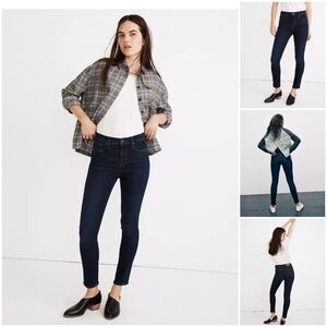 NWT Madewell 9" Mid-Rise Skinny Jeans, Size 27
